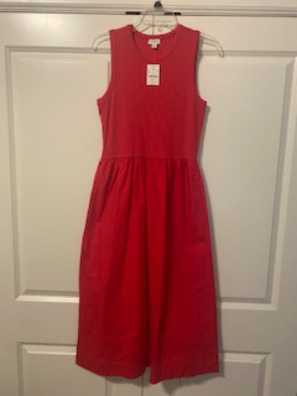 J. Crew Sleeveless Maxi Dress - Small - Fuschia